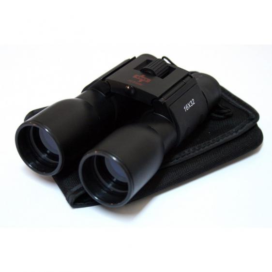 16X32 Black Plastic Powered Sharp View Super Clear Binoculars 94M/1000M