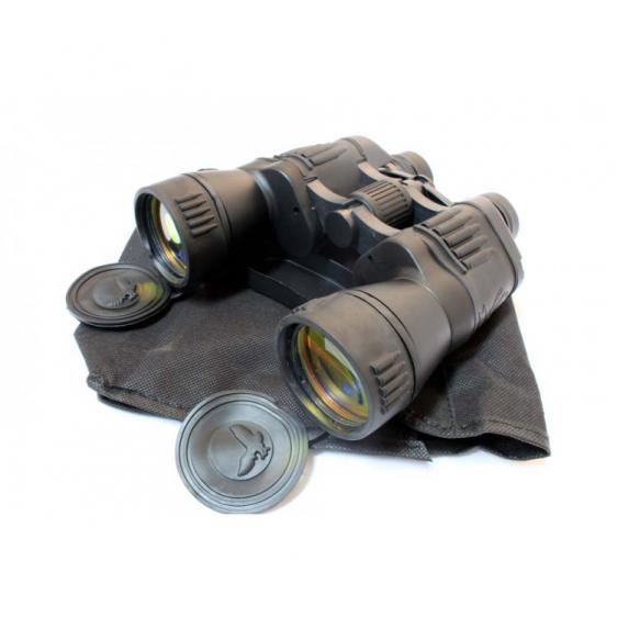 30x50 Ruby Coated Binoculars Black