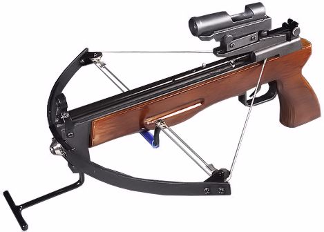 55lb Wood Grip Compound Pistol Crossbow