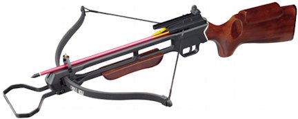150lb Wood Stock Crossbow Pre-Strung Bow 