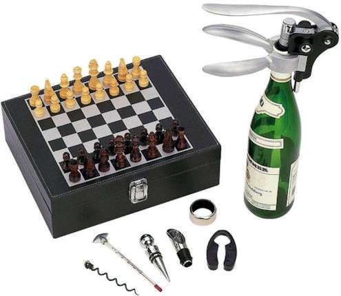 Chess Wine Set