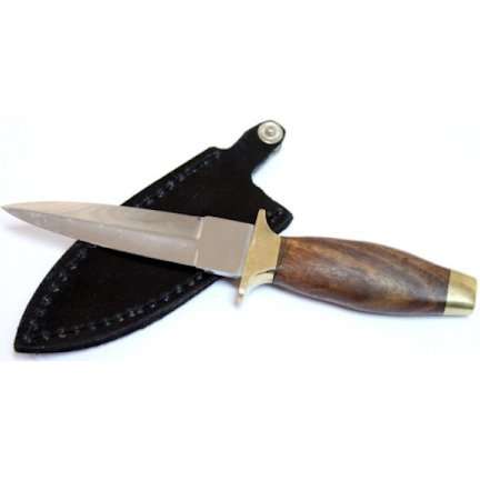 7 Inch Wood Handle Boot Knife