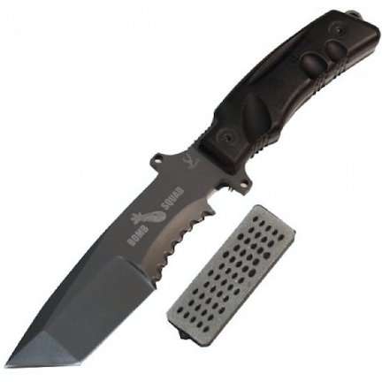 10.5 Inch Hunting Survival Knife W/ Sharpener