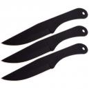 6.5 Throwing Knife Set, Black Color W/ Sheath 