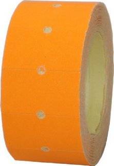 Soft Stick Orange Labels Replacement Roll