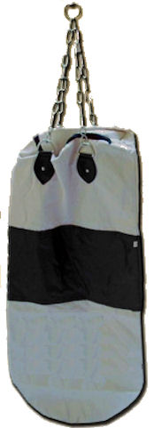 Canvas Heavy Bag W/Chain & Target Area