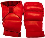 Red MMA Training Gloves 1