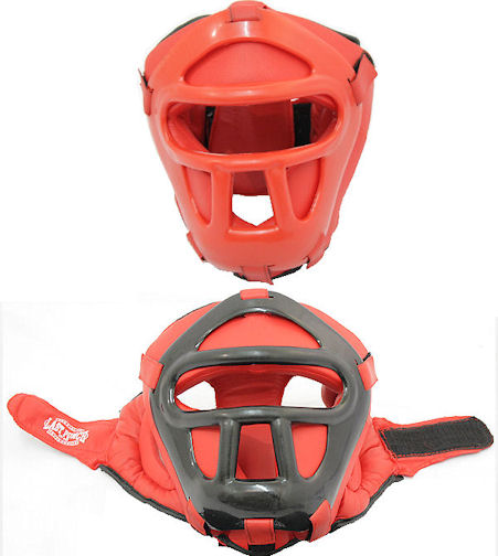 Pro Quality Full Coverage Head Gear Red