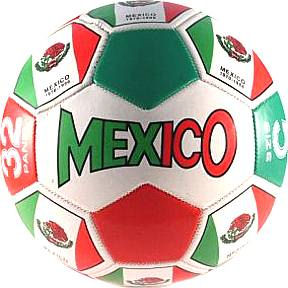 Size 4 Mexico Flag Soccer Ball