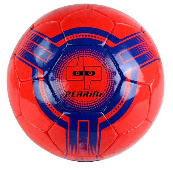 Size 4, 4Ply Red, Blue Soccer Ball 