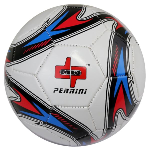 Size 5, 4Ply Blue, Red, White Soccer Ball