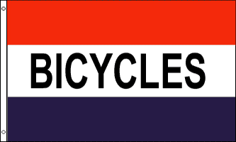 Bicycles 3ft x 5ft Flag