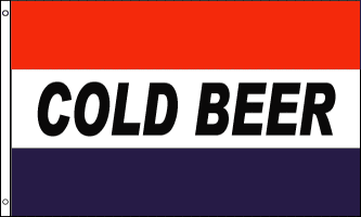 Cold Beer 3ft x 5ft Flag