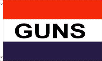 Guns 3ft x 5ft Flag