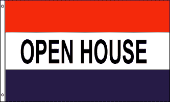 Open House 3ft x 5ft Flag