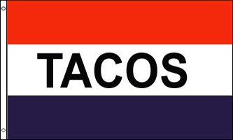 Tacos 3ft x 5ft Flag