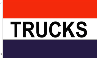 Trucks 3ft x 5ft Flag
