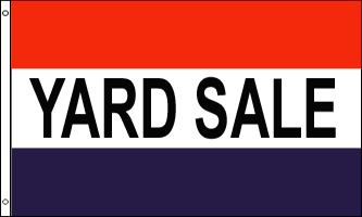 Yard Sale 3ft x 5ft Flag