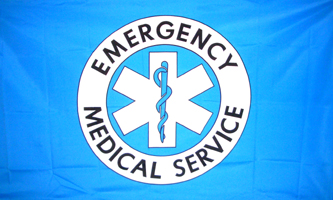 EMS Flag 3ft x 5ft