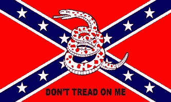 Don't Tread On Me Rebel Flag