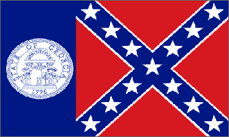 Georgia Rebel Flag