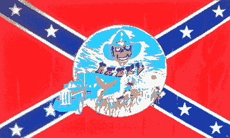 Ride Hard Live Free Rebel Flag