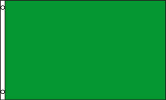 3' x 5' Flag Solid Green
