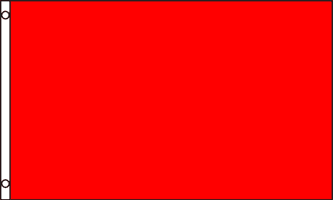 3' x 5' Flag Solid Red