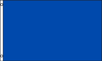 3' x 5' Flag Solid Blue