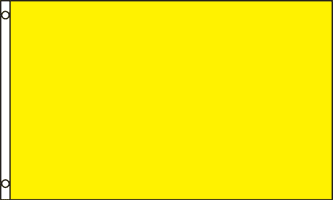 3' x 5' Flag Solid Yellow