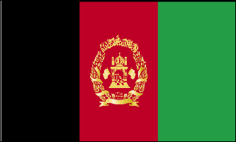 Afganistan 3ft x 5ft Country Flag