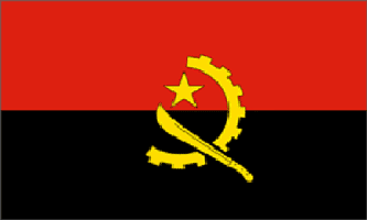 Angola 3ft x 5ft Country Flag