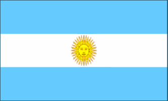 Argentina 3ft x 5ft Country Flag
