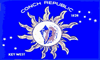 Conch Republic 3ft x 5ft Country Flag