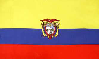 Ecuador 3ft x 5ft Country Flag