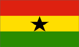 Ghana 3ft x 5ft Country Flag