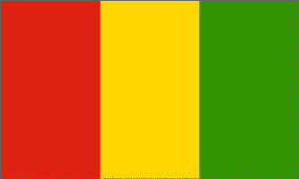 Guinea 3ft x 5ft Country Flag