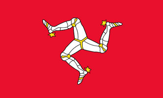 Isle of man 3ft x 5ft Country Flag