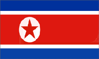 Korea North 3X5Ft Polyester Flag
