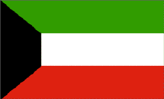Kuwait 3ft x 5ft Country Flag