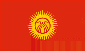 Kyrgystan 3ft x 5ft Country Flag