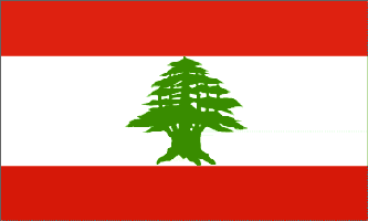 Lebanon 3ft x 5ft Country Flag