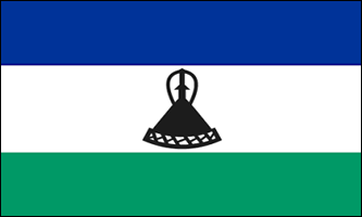 Lesotho 3ft x 5ft Country Flag