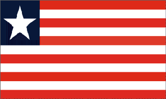 Liberia 3ft x 5ft Country Flag