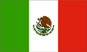 Mexico 3ft x 5ft Country Flag
