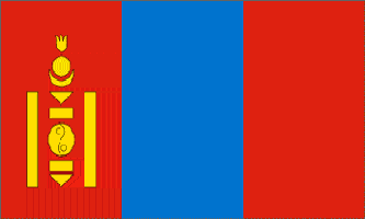 Mongolia 3ft x 5ft Country Flag
