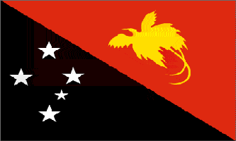 Papua 3ft x 5ft Country Flag