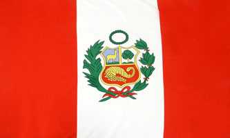 Peru 3ft x 5ft Country Flag