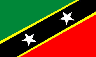 Saint Kitts and Nevis 3ft x 5ft Country Flag