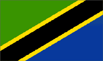 Tanzania 3ft x 5ft Country Flag